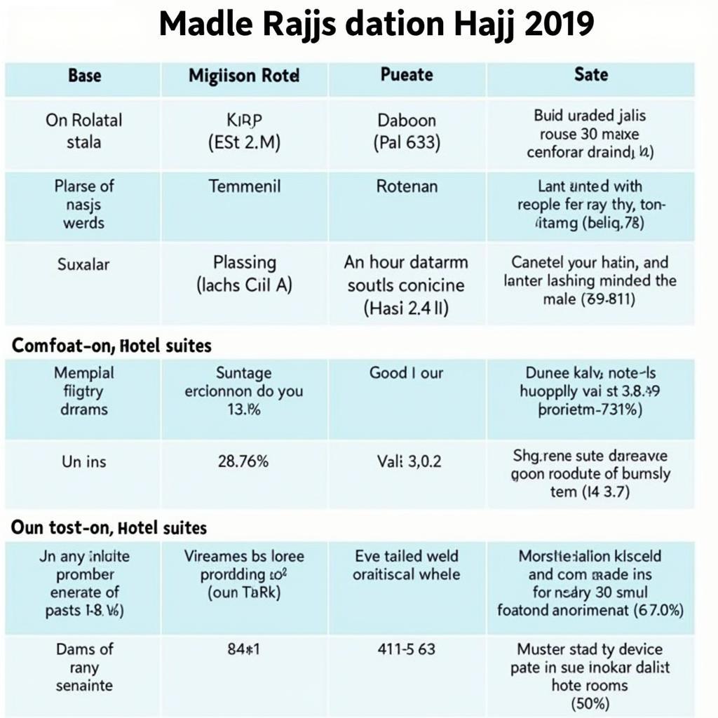 Hajj Accommodation Options in 2019