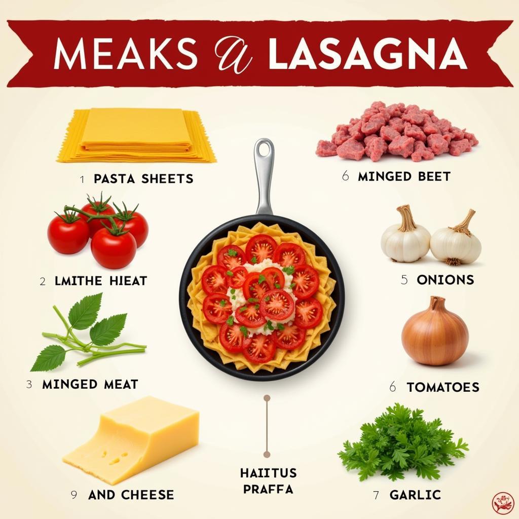 Homemade Lasagna Ingredients in Pakistan