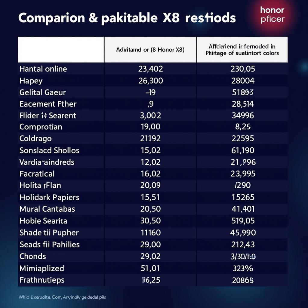 Honor X8 Price Comparison in Pakistan