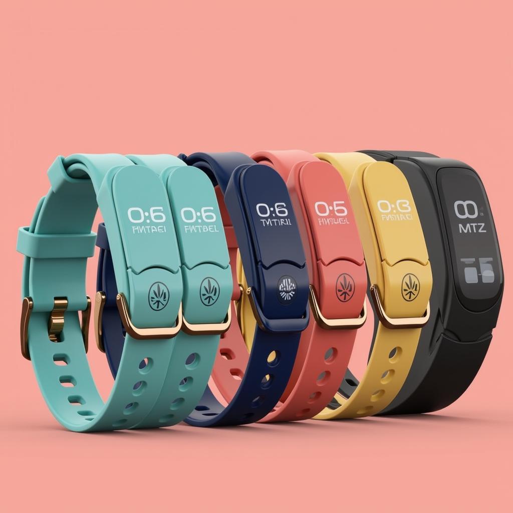 Huawei Watch Fit in various colors