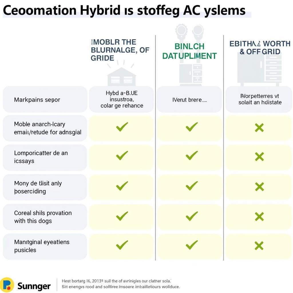 Hybrid vs Off-Grid Solar AC Comparison