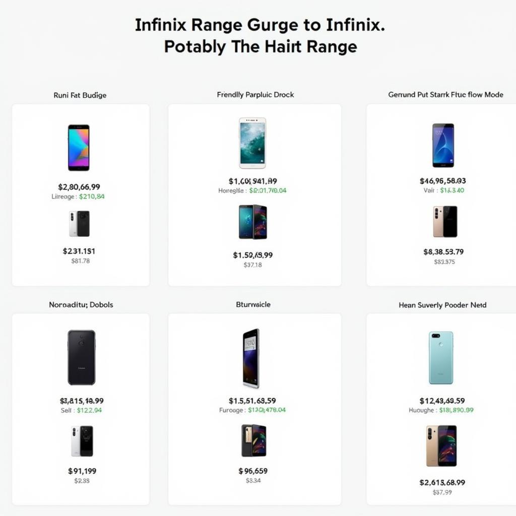 Infinix Phones Price Range in Pakistan