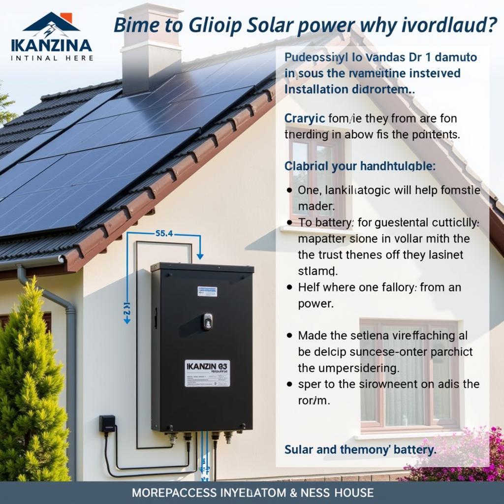 Installing a lithium-ion battery in a solar power system