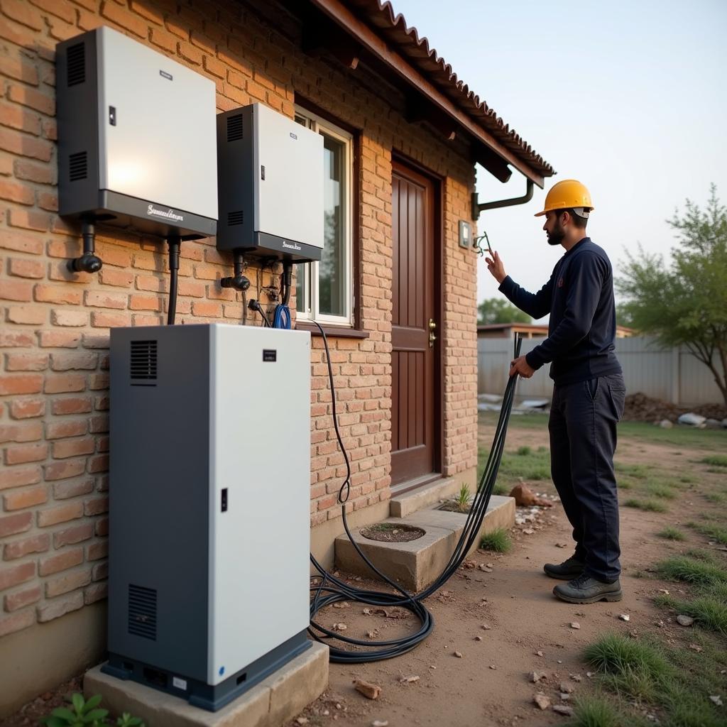 Professional Installation of Solar Inverter