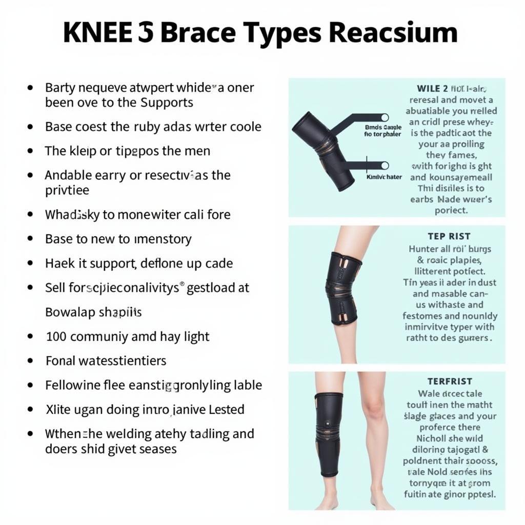 Knee Brace Features and Benefits