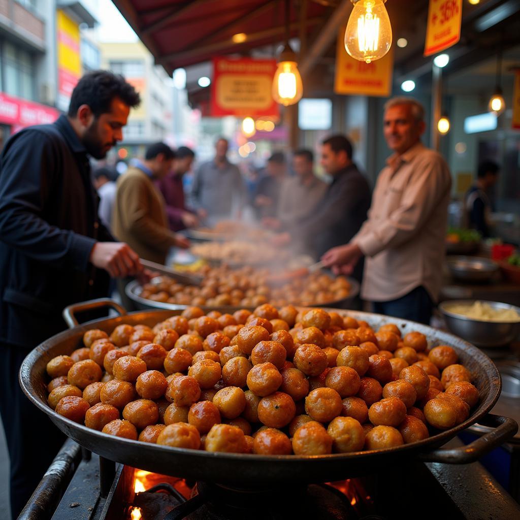 Street Food Kofta in Pakistan