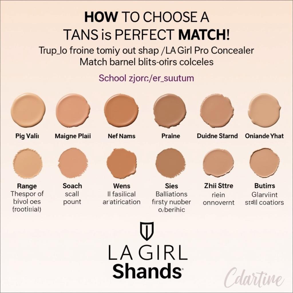 Finding the right LA Girl Pro Concealer shade in Pakistan for your skin tone.