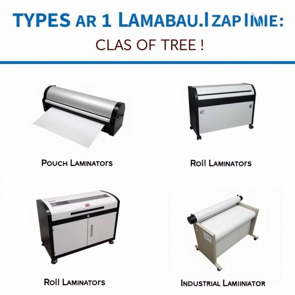 Types of Lamination Machines in Pakistan