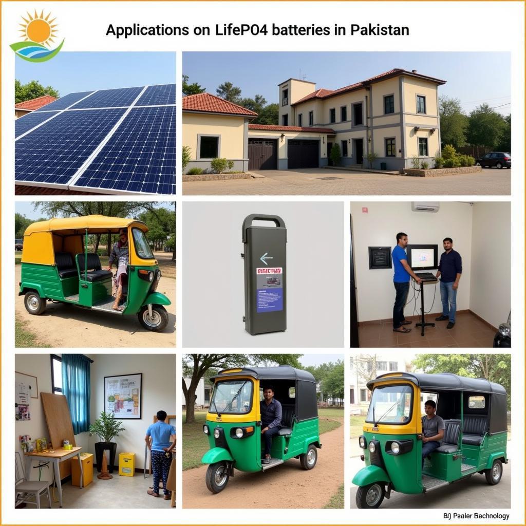 LiFePO4 Battery Applications in Pakistan