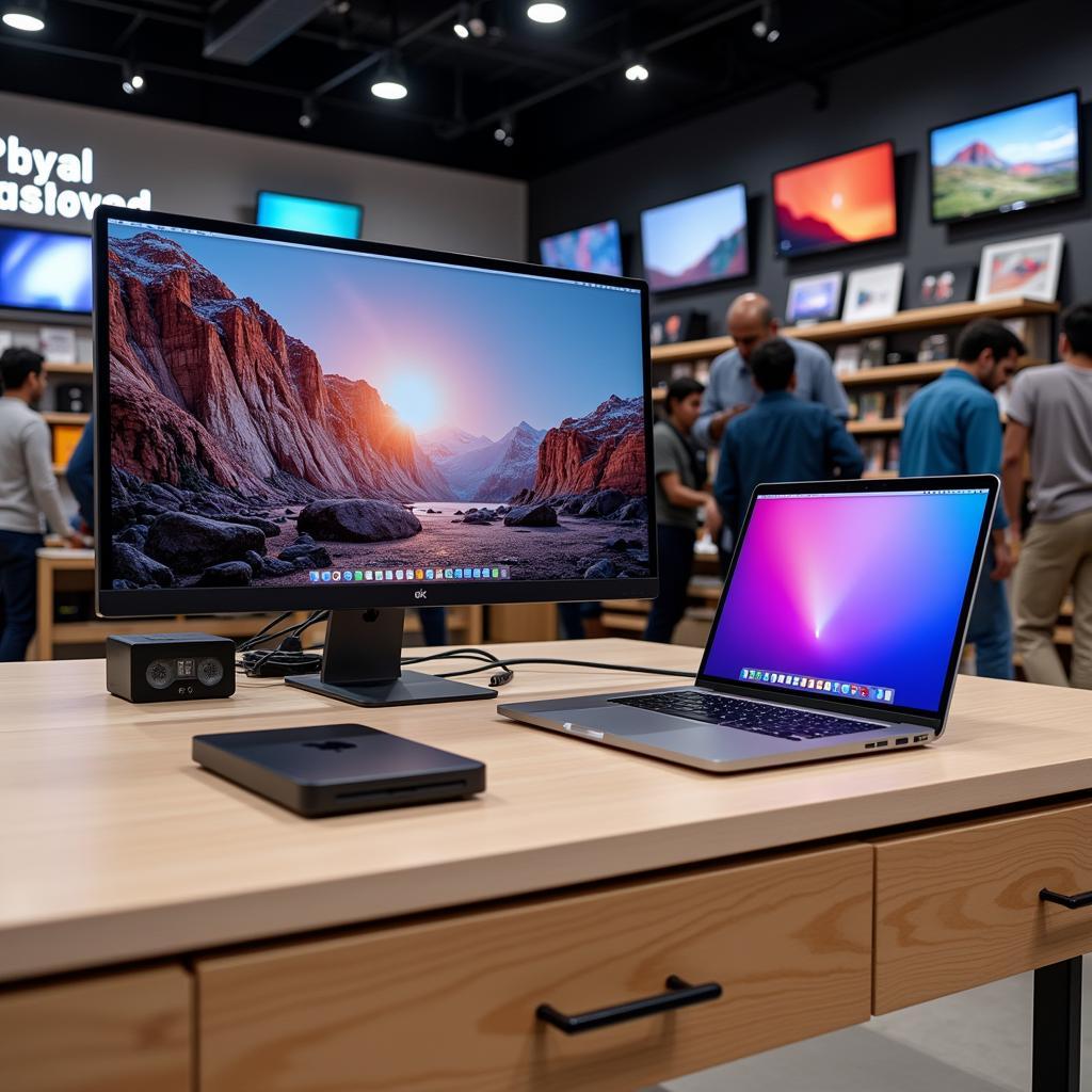 MacBook Pro 16 Displayed in a Pakistani Electronics Store