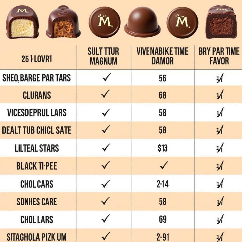 Magnum Tub Flavors and Prices