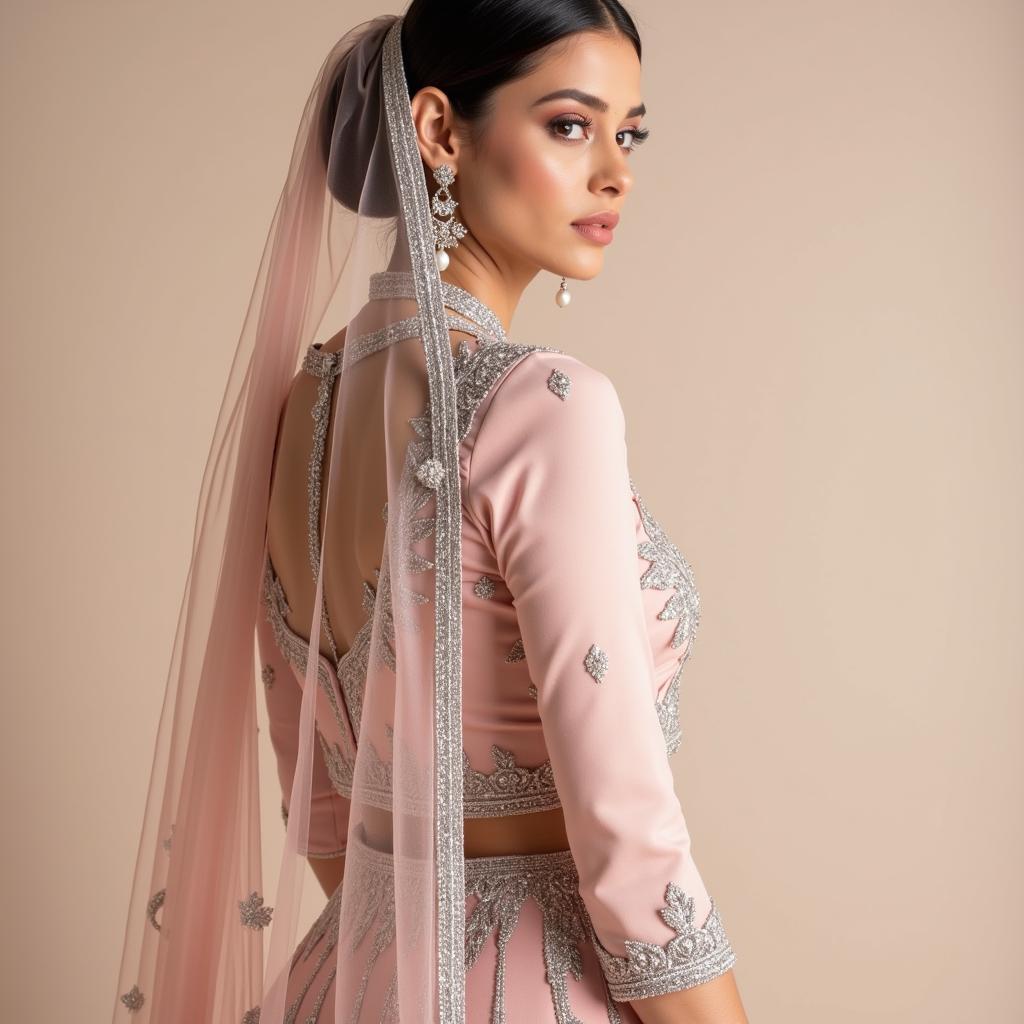 Minimalist Bridal Lehenga Pakistan 2020