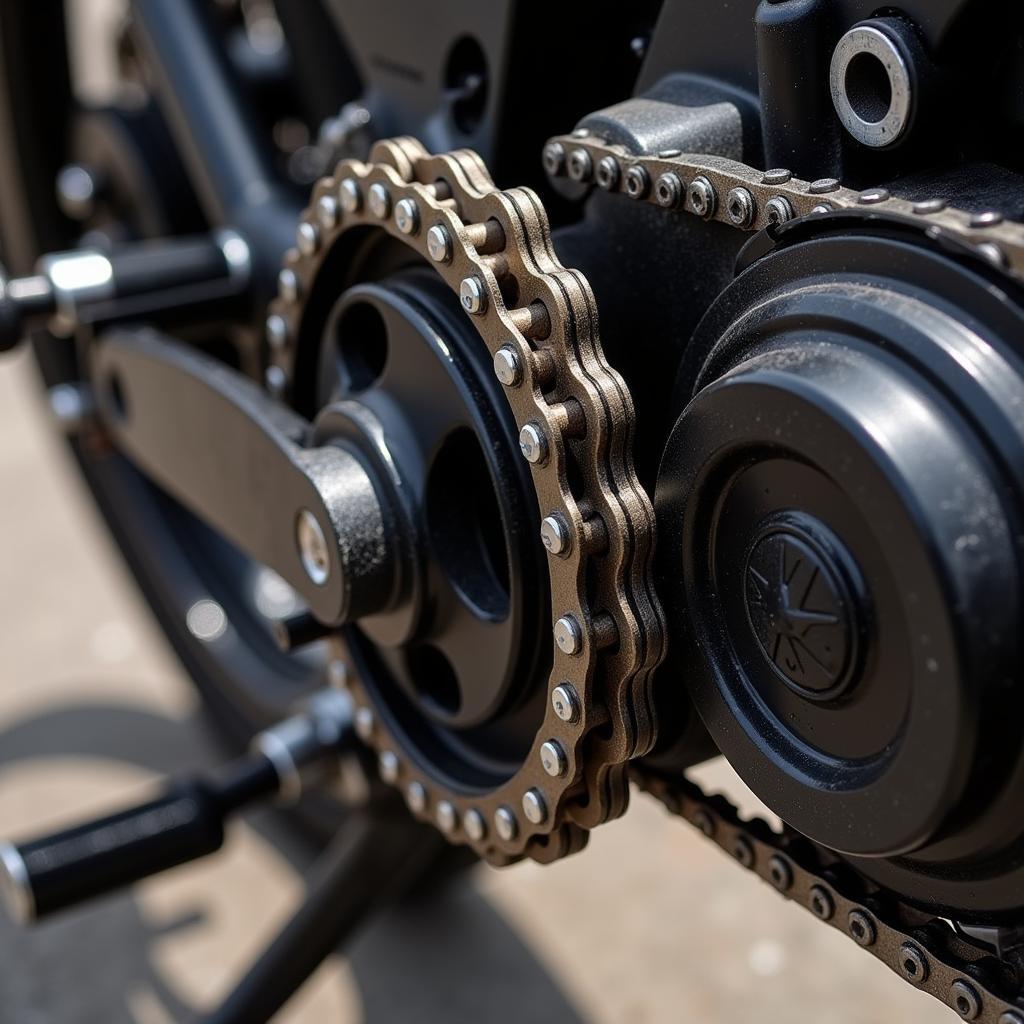 Motorcycle Chain and Sprocket Maintenance