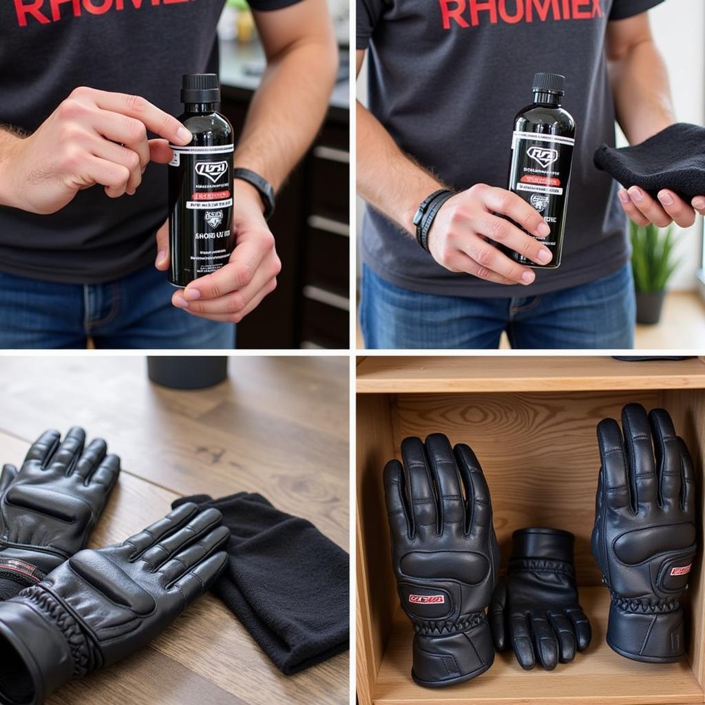 Tips for cleaning and maintaining motorcycle gloves