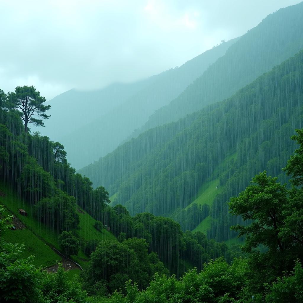 Murree Pakistan Heavy Rainfall