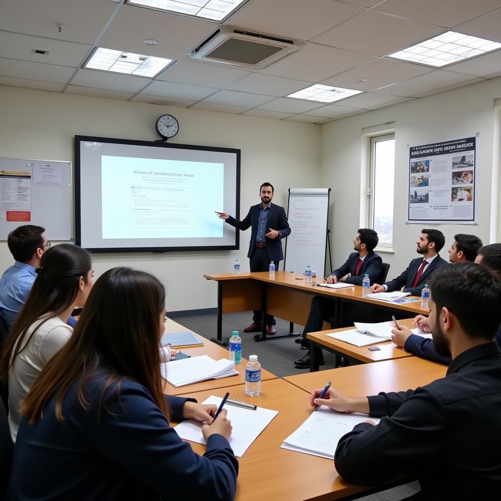 NEBOSH Course Classroom in Islamabad