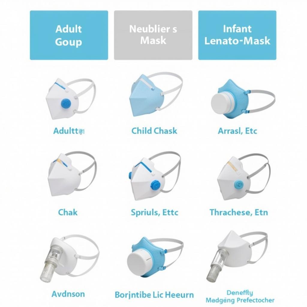 Different Nebulizer Mask Types Available in Pakistan