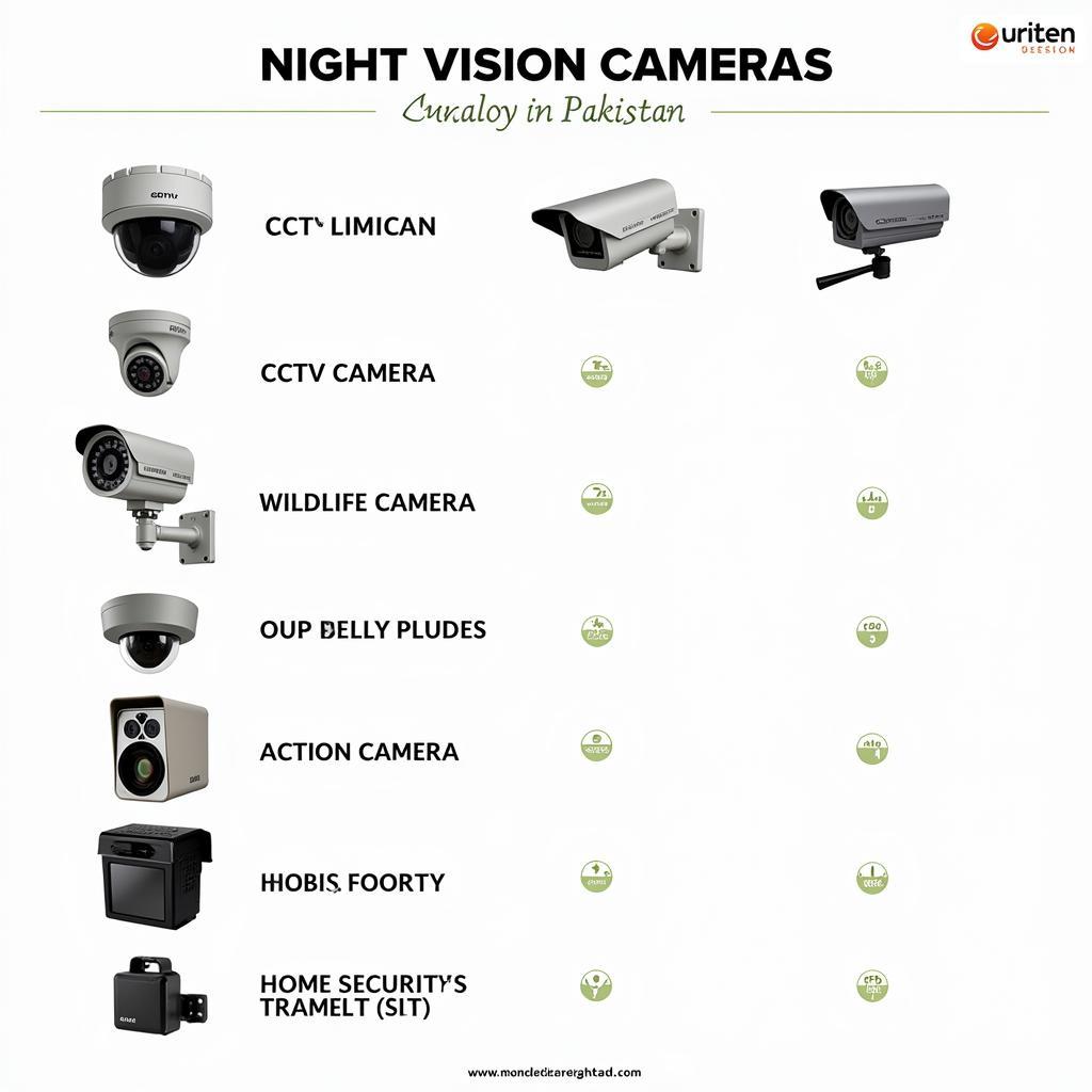 Night Vision Camera Types in Pakistan