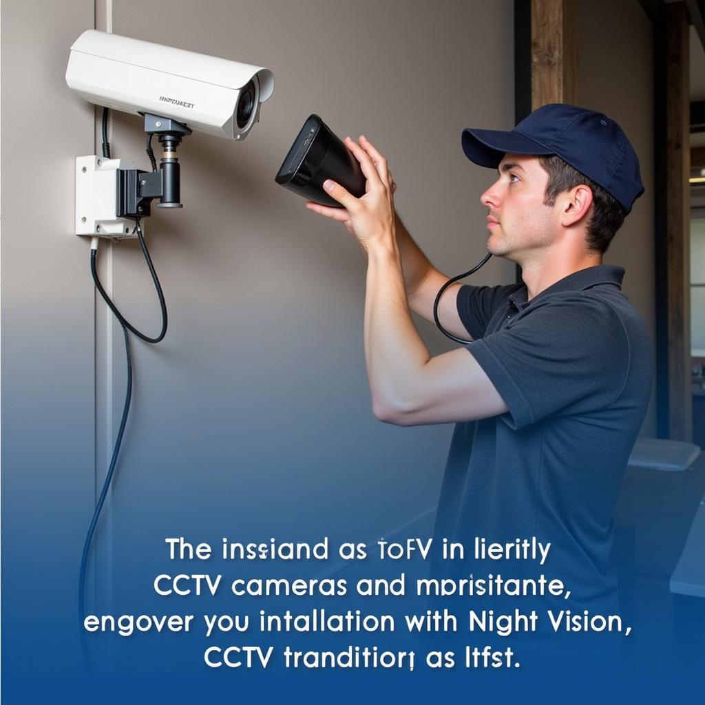 Installing a Night Vision CCTV Camera