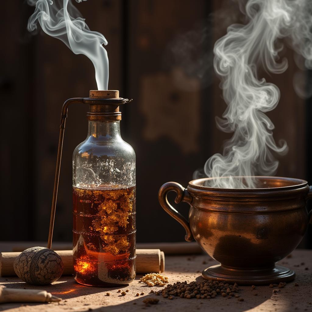 Oudh Attar Distillation Process in Pakistan