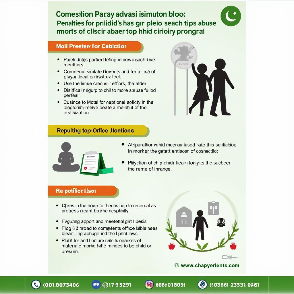 Pakistan Child Protection Law Poster