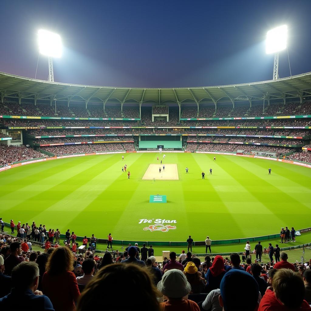 Cricket Match in Pakistan