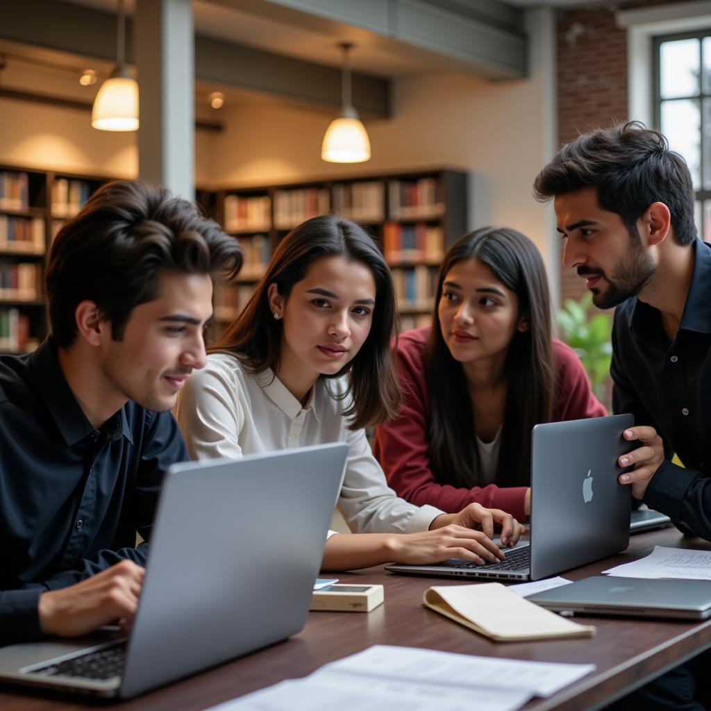 Pakistani Students Searching for Jobs