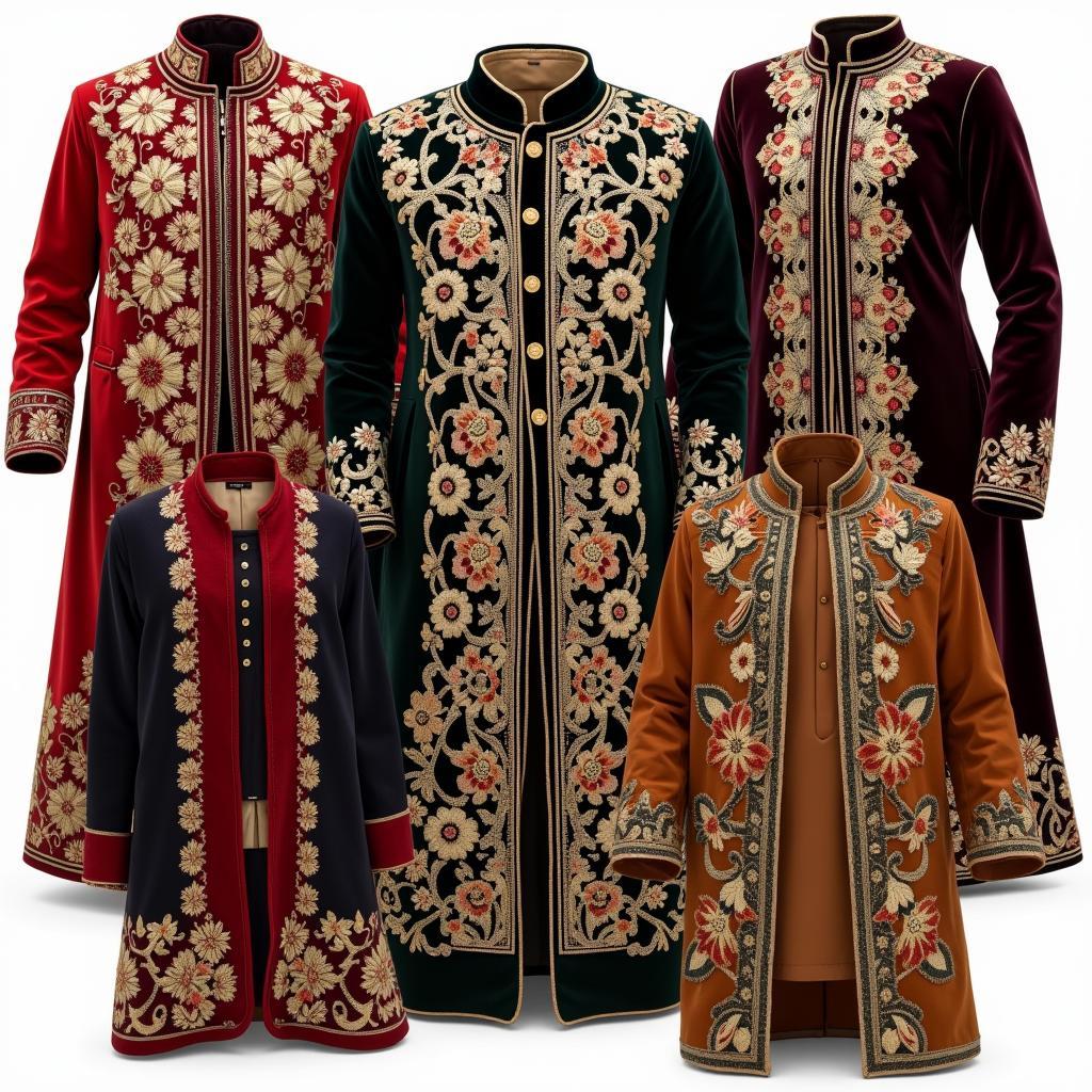 Traditional Pakistani Coats