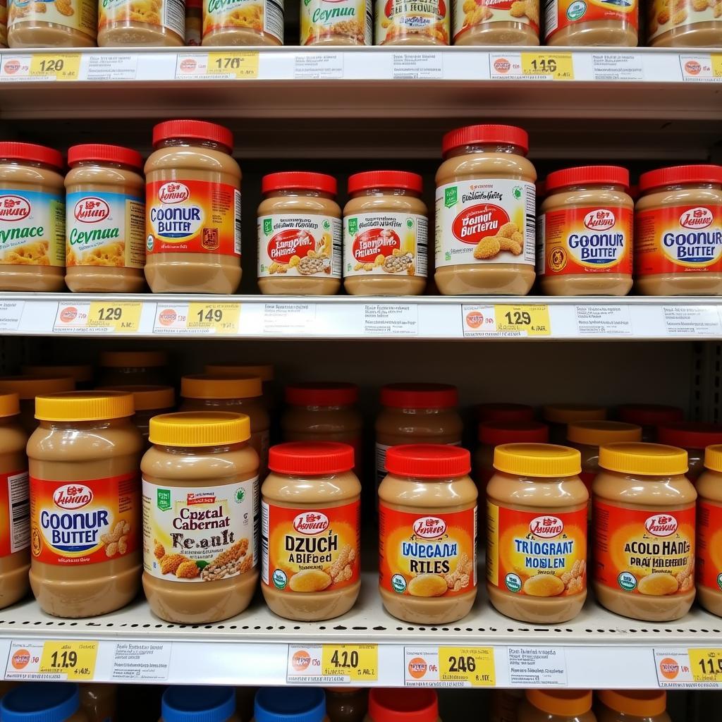 Peanut Butter Jars in Pakistan Supermarkets