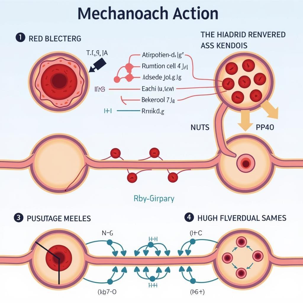 How Pentoxol M improves blood flow