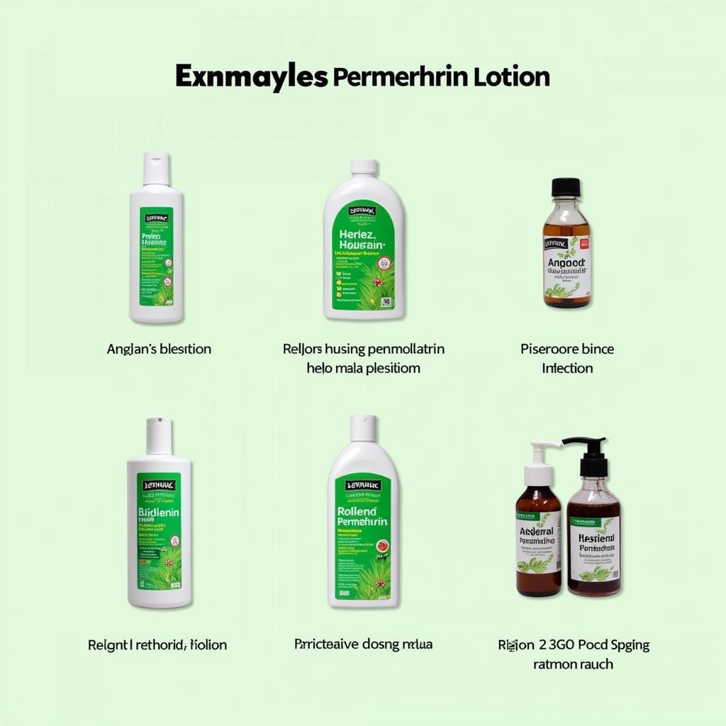 Permethrin Lotion Packaging Example