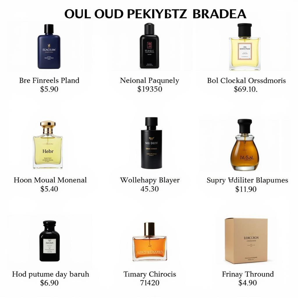 Popular Oud Perfume Brands in Pakistan