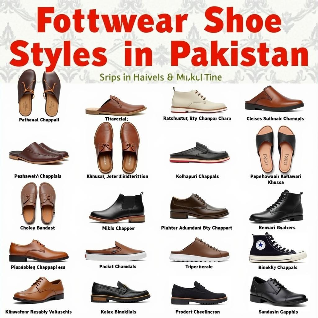 Popular Shoe Styles in Pakistan