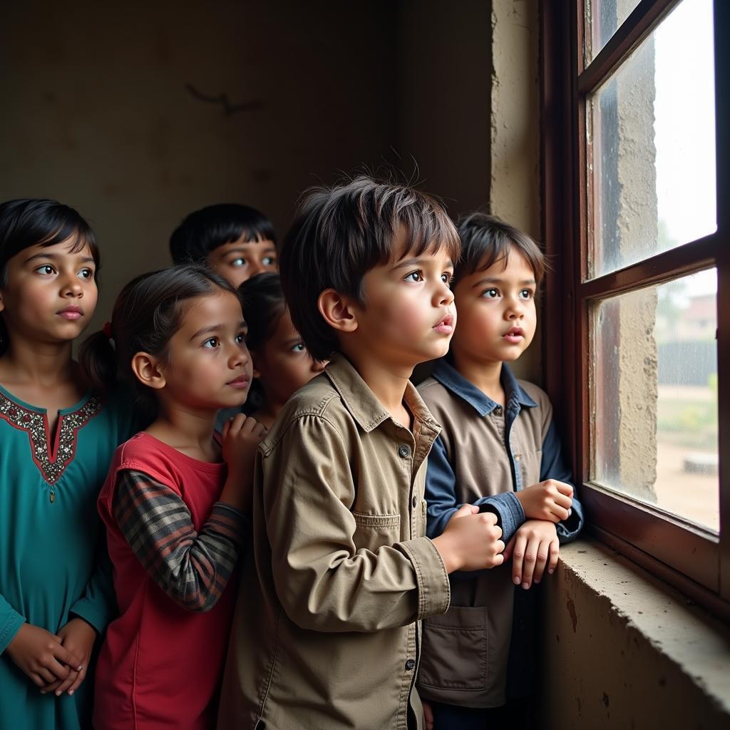 Children in Pakistan lacking access to education