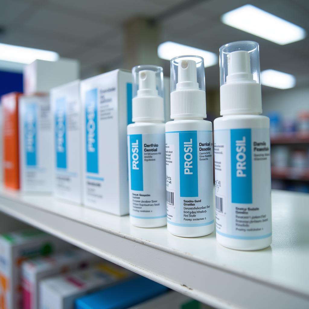 Prosil Gel in a Pharmacy