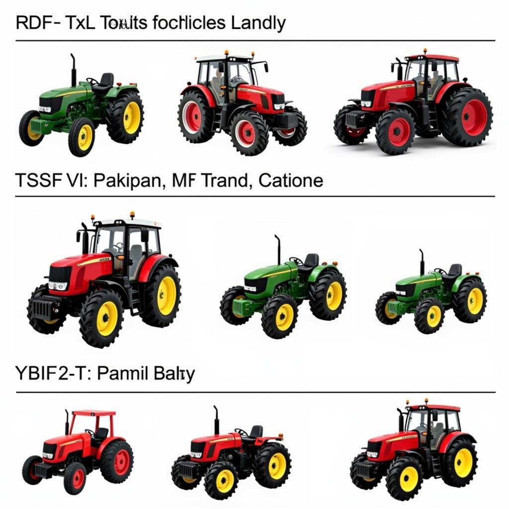 Various RC Tractor Models Available in Pakistan