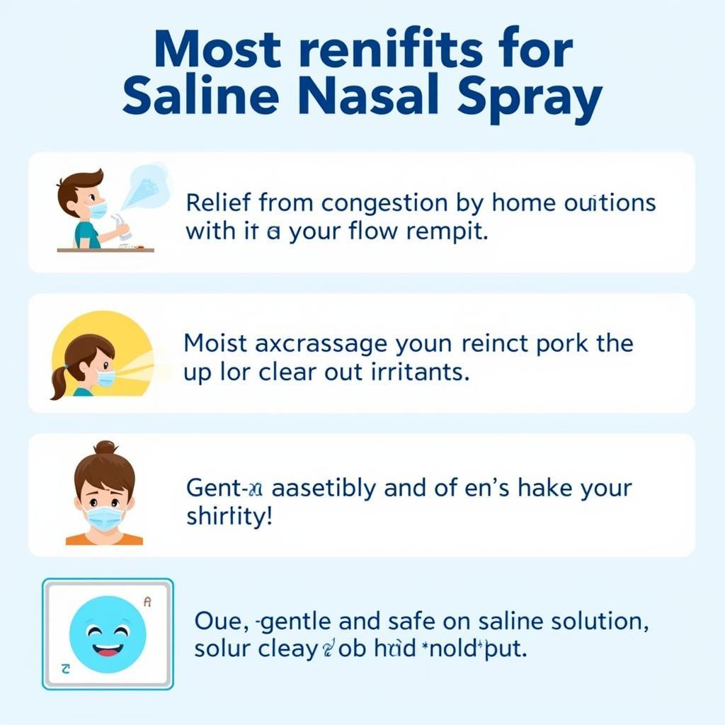 Benefits of using saline nasal spray