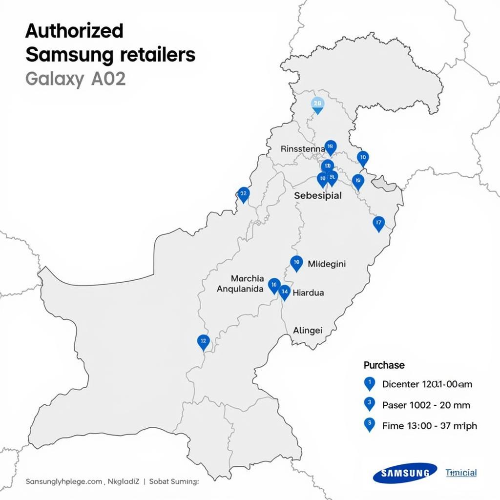 Samsung Galaxy A02 Authorized Retailers in Pakistan