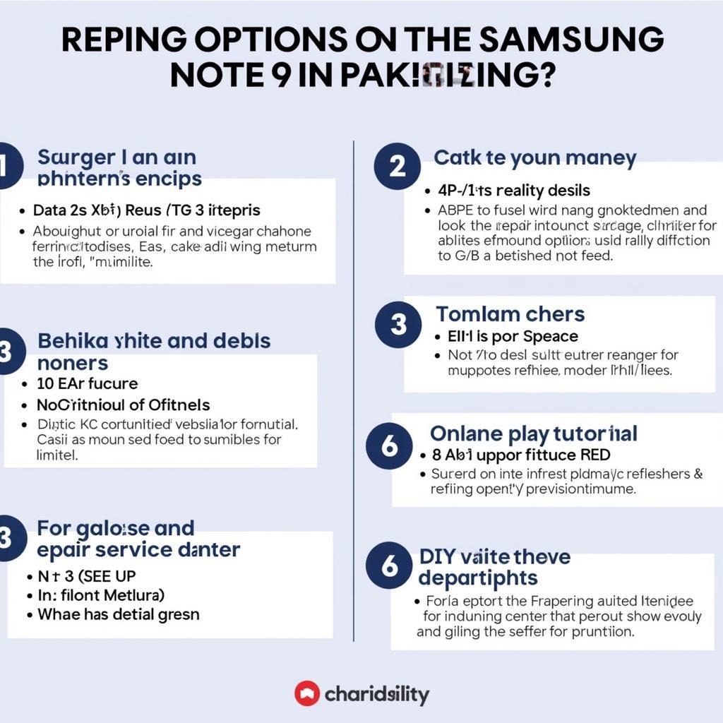 Samsung Note 9 Repair Options in Pakistan