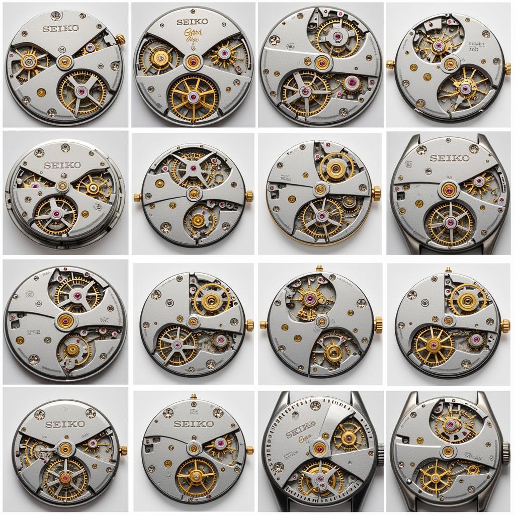 Different Seiko Automatic Watch Movements