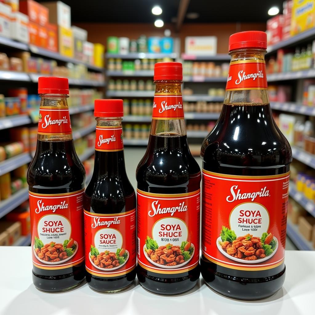 Shangrila Soya Sauce Bottles in Pakistan