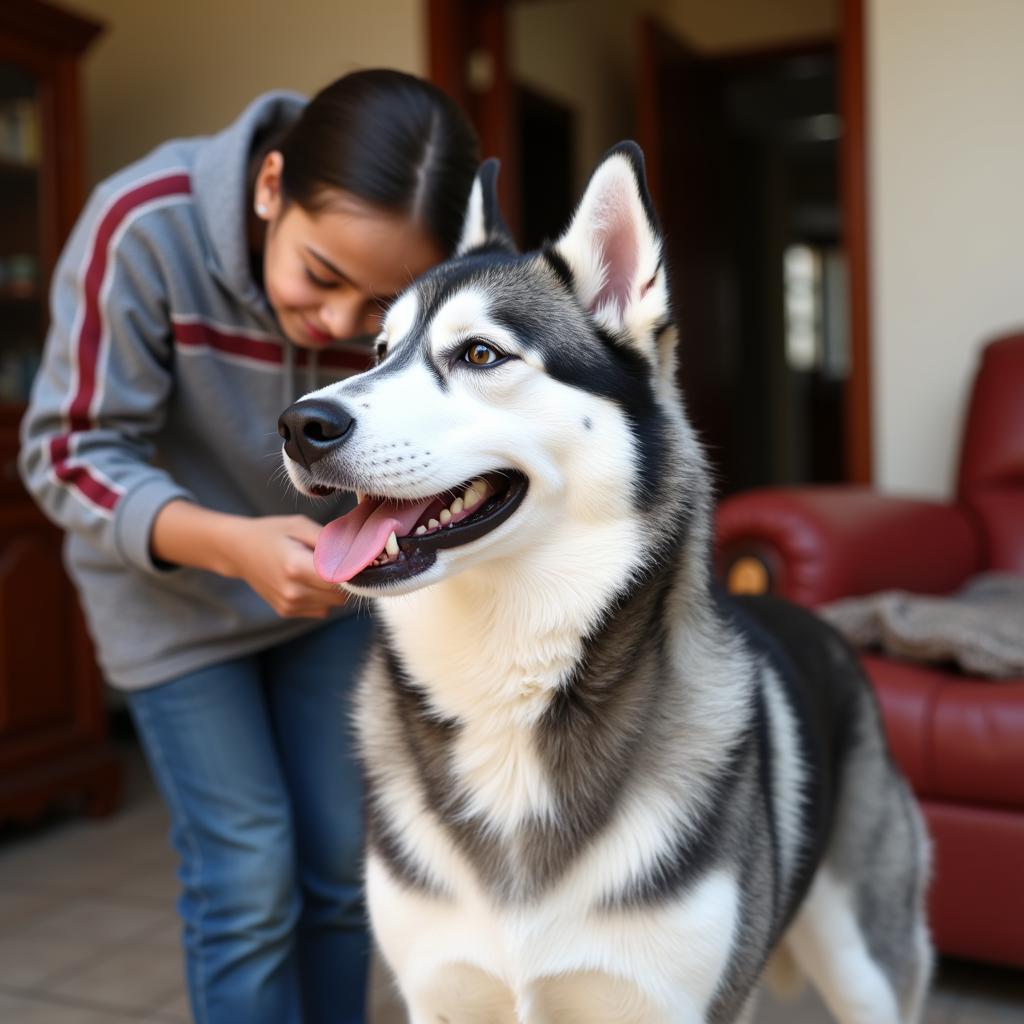 Siberian Husky Adult Dog in Pakistan