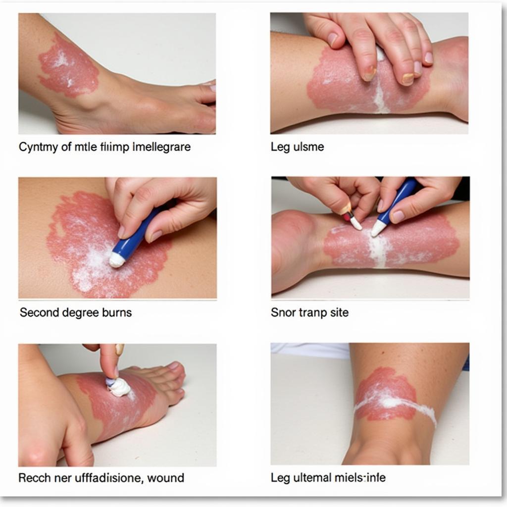 Silver Sulfadiazine Cream on Various Wounds