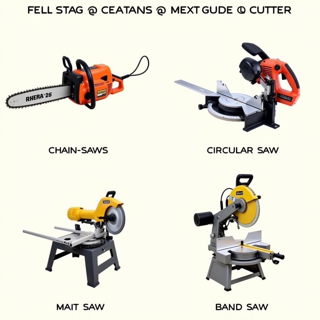 Types of Small Wood Cutter Machines Available in Pakistan