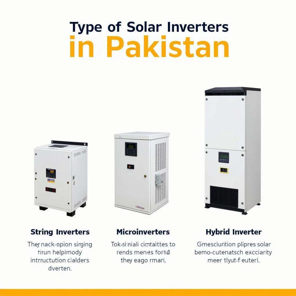 Solar Inverter Types Available in Pakistan