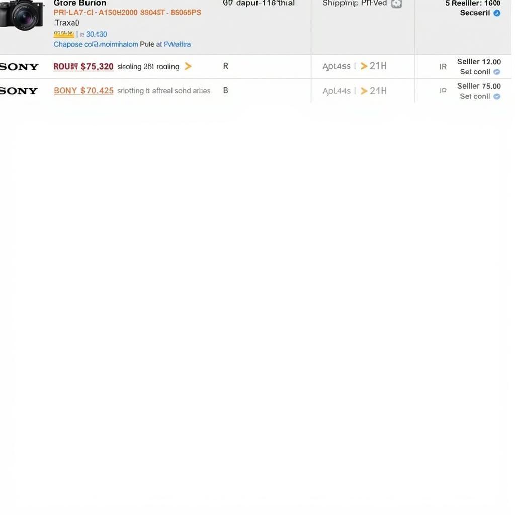 Sony A7III Price Comparison on Pakistani Online Retailers