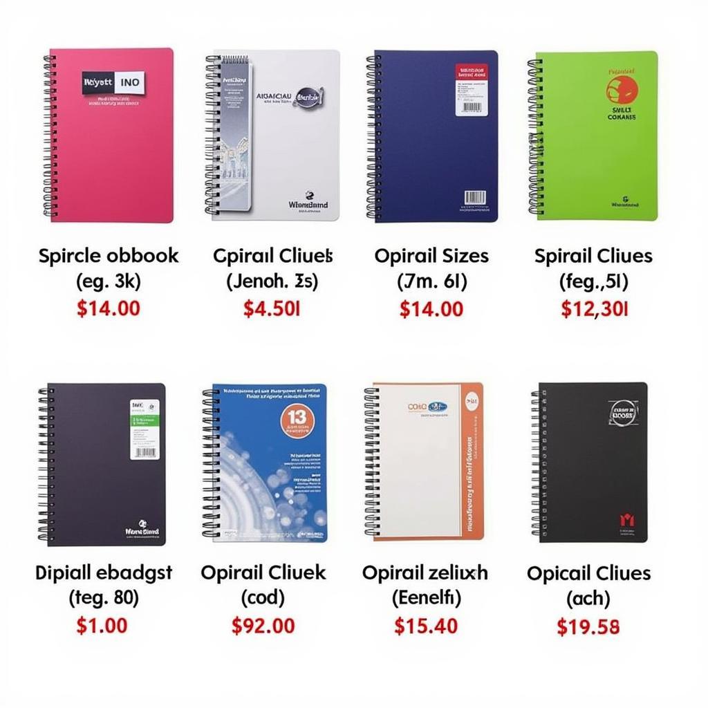 Spiral Notebook Price Comparison in Pakistan