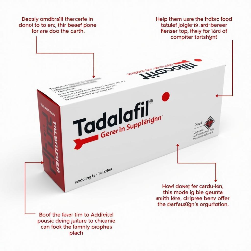 Tadalafil Packaging in Pakistan