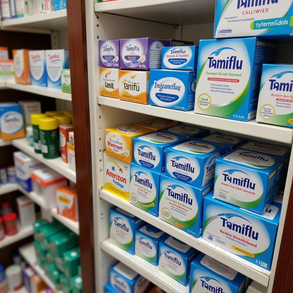 Tamiflu in a Pakistani Pharmacy