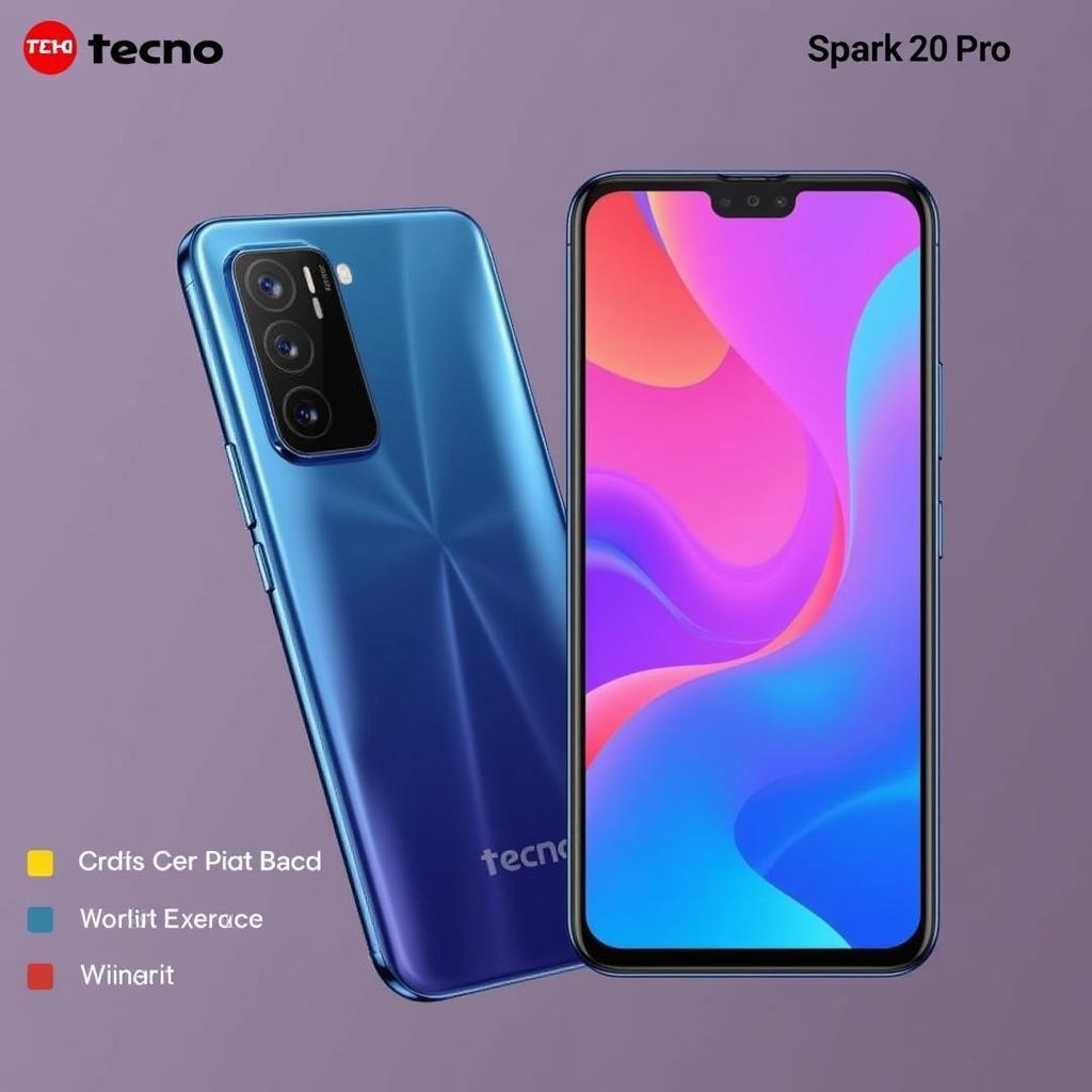 Tecno Spark 20 Pro Design and Display